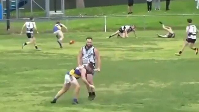 A Portland player has been handed a 10-game ban after a king hit to a Mitcham opponent on Saturday.