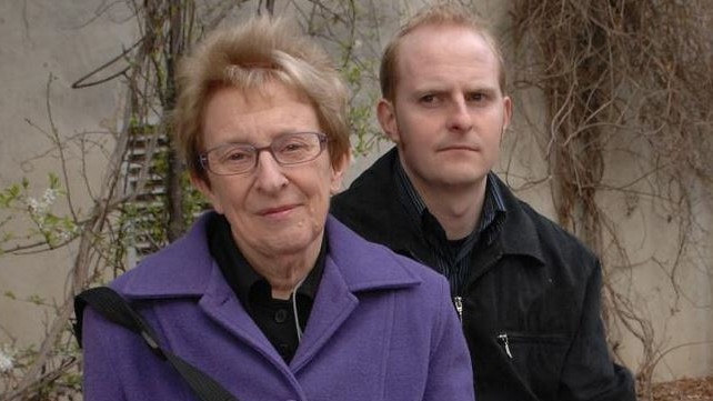 Janine's mother Beverley and brother David. Picture: Supplied