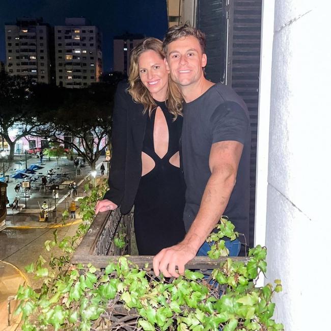 Seebohm and Gallagherkept their romance under wraps until they confirmed their relationship on Instagram last week. Picture: Instagram/Emily Jane Seebohm