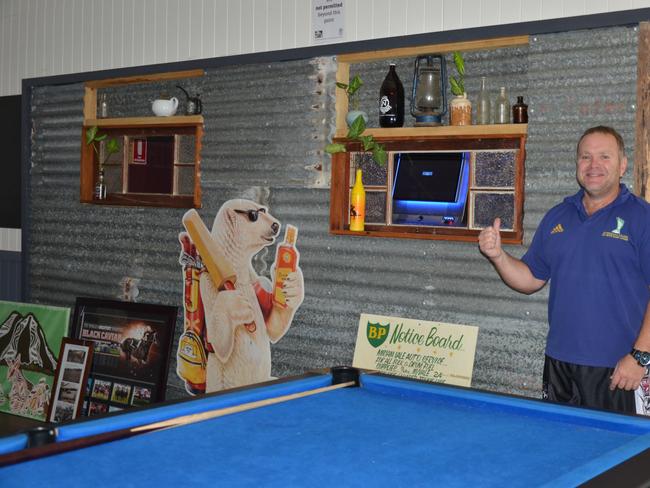 Miriam Vale Hotel publican Mitch Brennan inside the renovated pub. COVID-19 has hit his revenue, but not his determination to make the pub better. Please include photo credit: Jodie Healy.