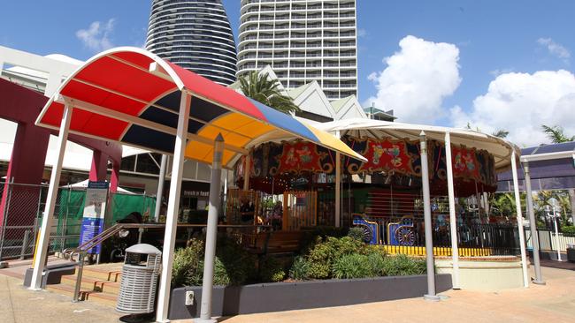 The Broadbeach Mall Carousel.