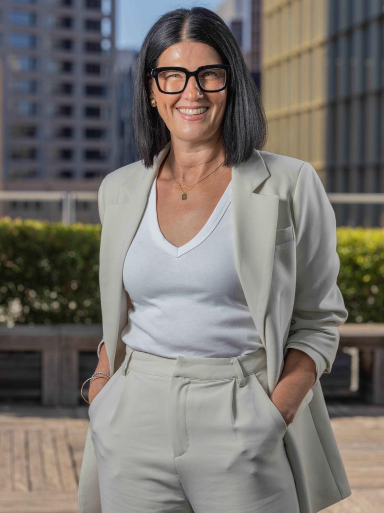 Ms Templeton built her business while raising her daughter. Picture: Ben Clark
