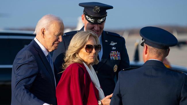 US President Joe Biden and First Lady Jill Biden will attend President-elect Donald Trump’s inauguration in January, the White House said. Picture: AFP