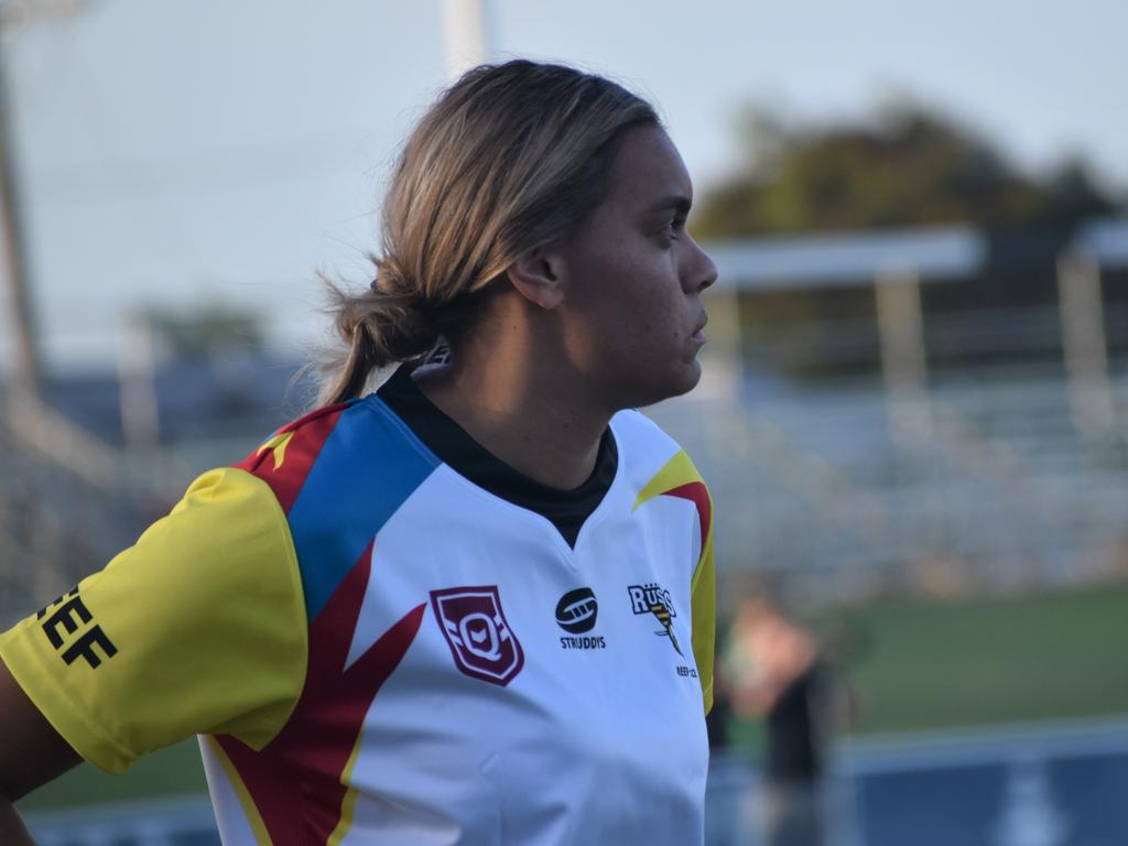 Rockhampton Rugby League’s annual Reef versus Beef women’s game, Browne Park, March 19, 2022.