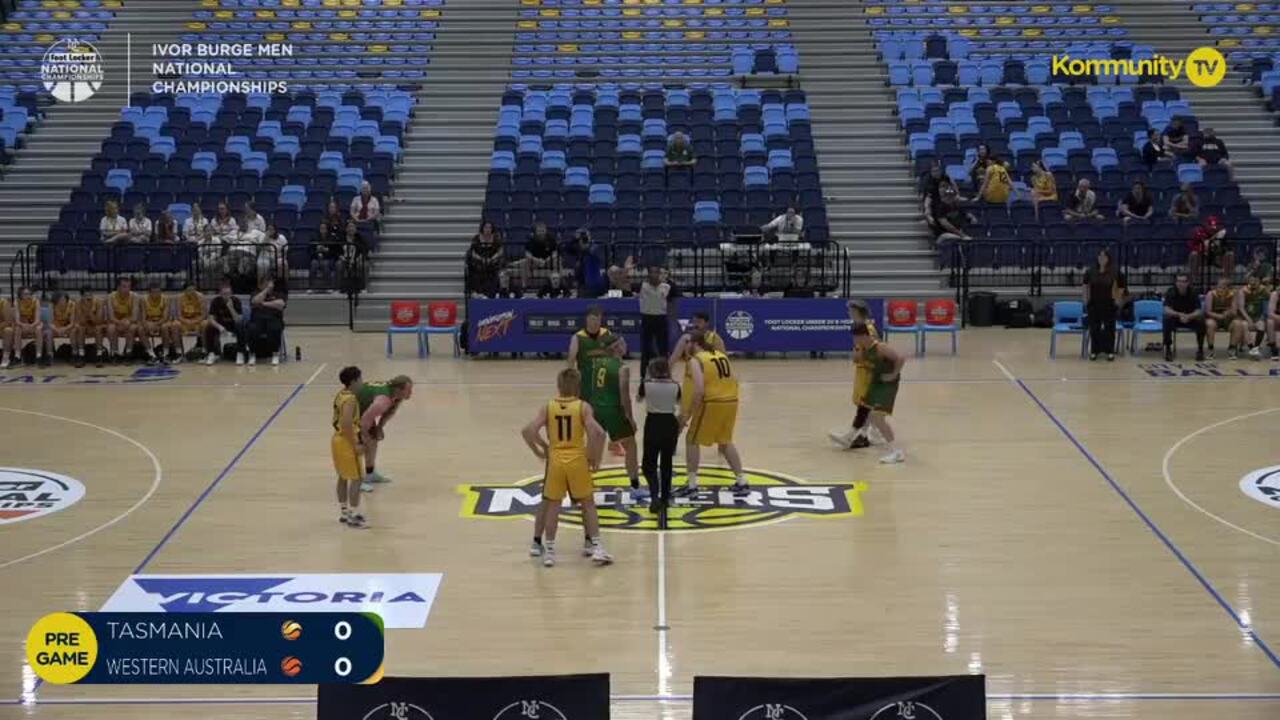 Replay: Tasmania v Western Australia (IB Men) - 2025 Basketball Australia U20's & Ivor Burge National Championships Day 2