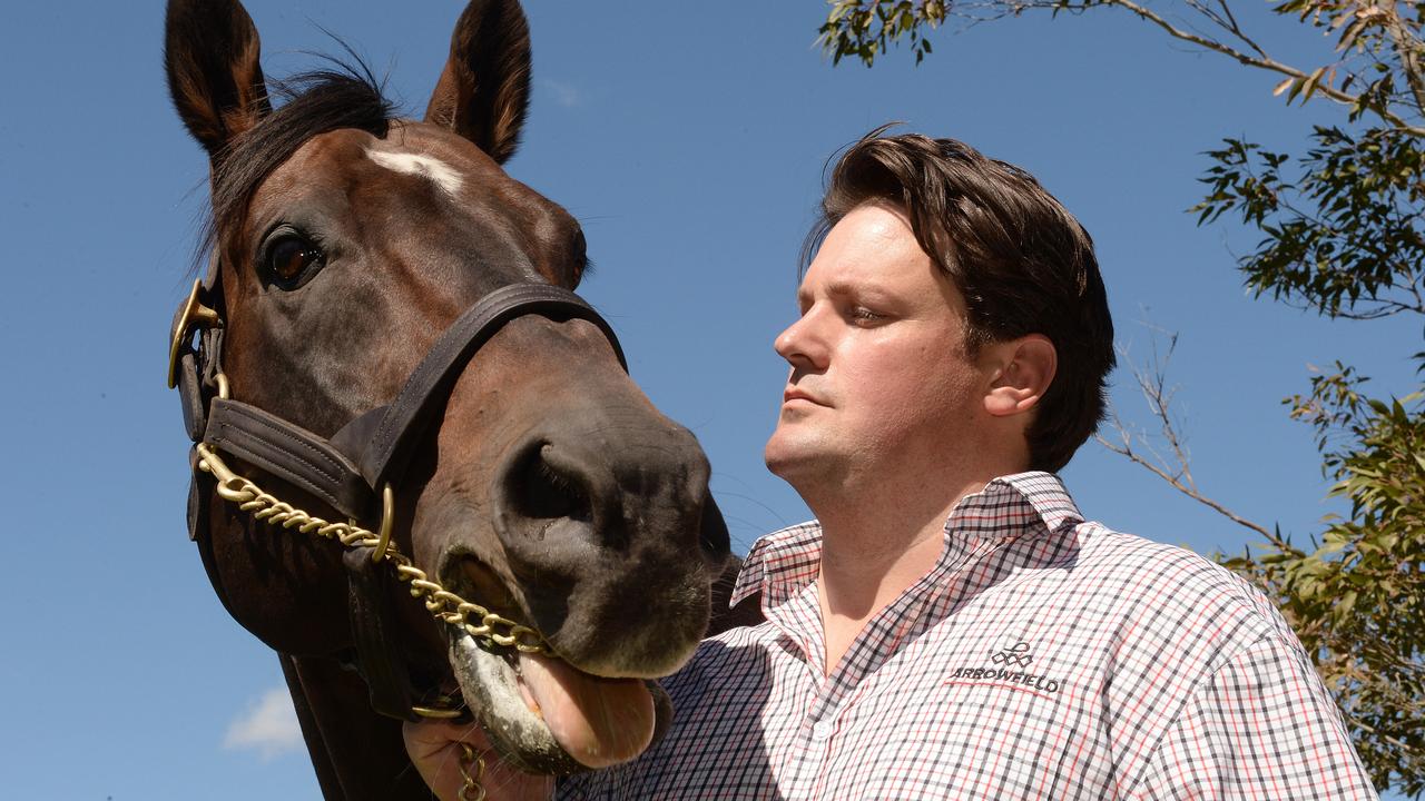 Pic of Paul Messara at Arrowfield Stud