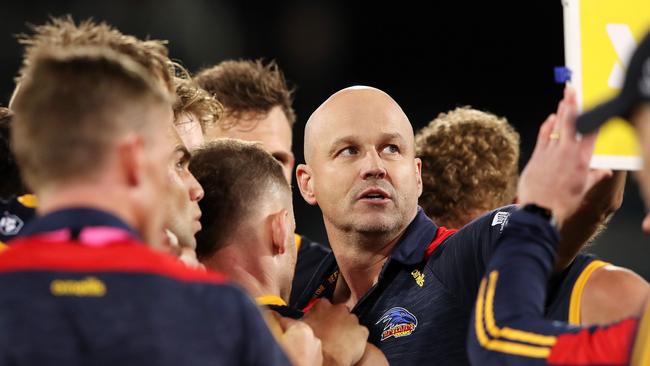 Matthew Nicks, Senior Coach of the Crows. Picture: Sarah Reed