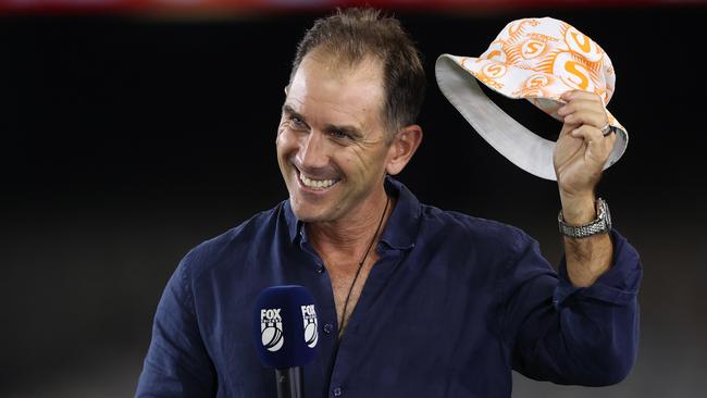 Justin Langer at the Big Bash League final last week in Melbourne Picture: Getty Images