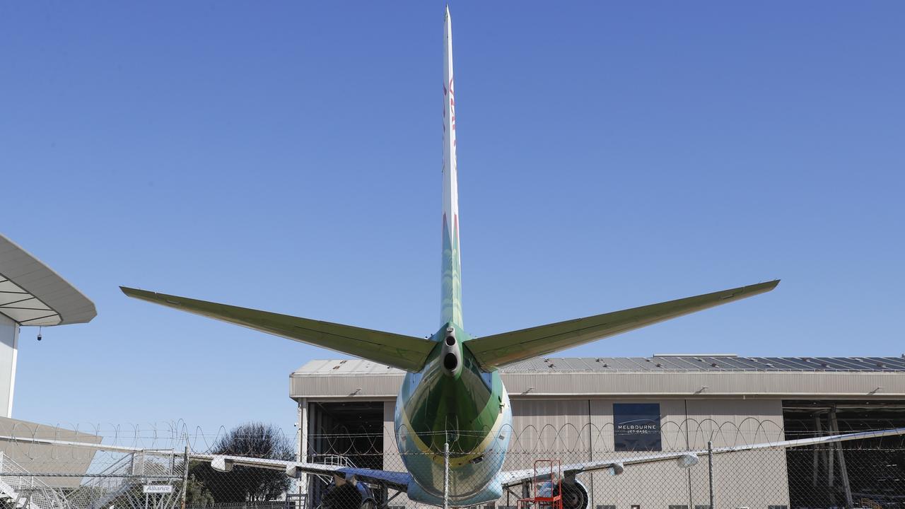 Boeing jet abandoned at Melbourne Airport as airline owes millions ...