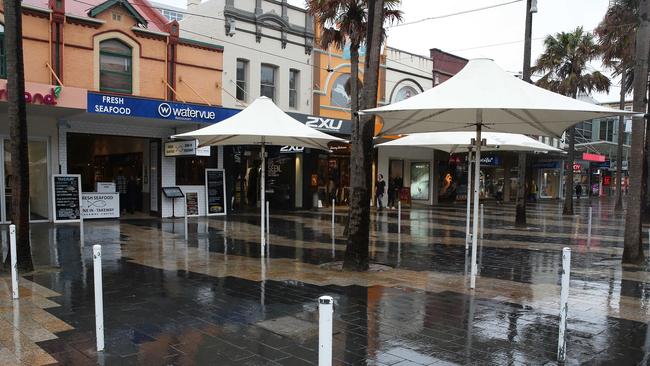 The restaurant has had to remove all of its chairs after a dispute with the council over payment of fees owed