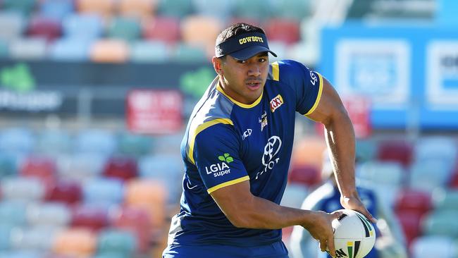 Jason Taumalolo could go large in a depleted Cowboys pack. Picture: Zak Simmonds