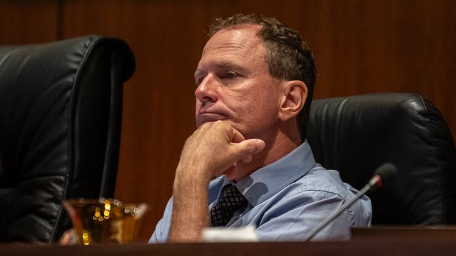 Cairns Regional Council CEO John Andrejic during an ordinary Council meeting on June 5th. Picture Emily Barker.