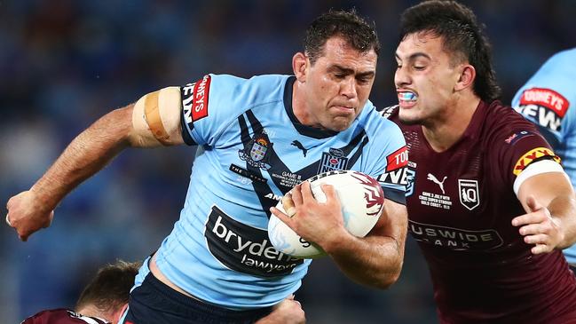 State of Origin star Dale Finucane is one of a handful of big names who packed their bags for The Shire in the off-season. Picture: Chris Hyde/Getty Images