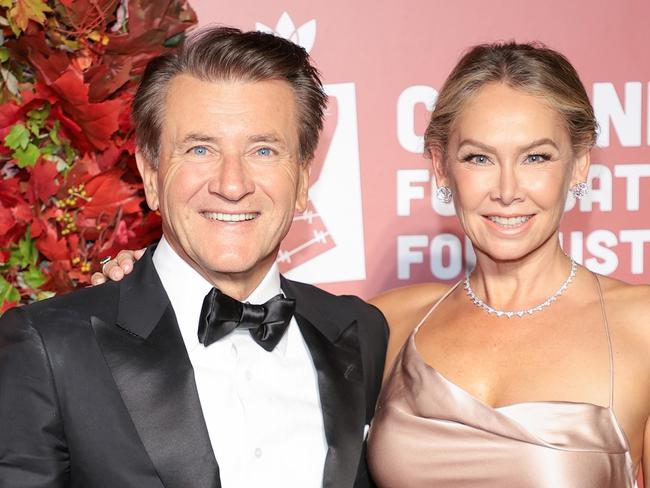 NEW YORK, NEW YORK - SEPTEMBER 29: Robert Herjavec and Kym Herjavec attend the Clooney Foundation For Justice Inaugural Albie Awards at New York Public Library on September 29, 2022 in New York City. (Photo by Dimitrios Kambouris/Getty Images for Albie Awards)