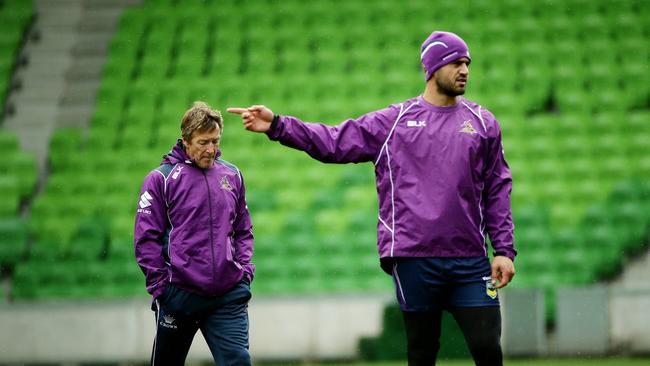 Jesse Bromwich spent 14 years under Craig Bellamy at the Storm. Picture: Colleen Petch