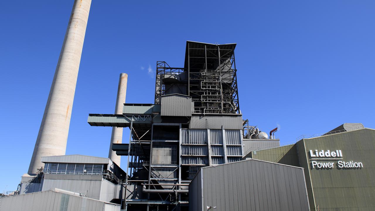 Exit of AGL Energy s Liddell coal power station inflated