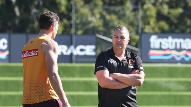 Corey Oates is one of many Broncos potentially facing the axe from Anthony Seibold. Picture: Annette Dew.