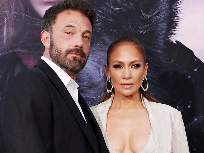 (FILES) US actress/singer Jennifer Lopez and US actor Ben Affleck arrive for the premiere of "The Mother" at the Westwood Regency Village Theater in Los Angeles, California, on May 10, 2023. Jennifer Lopez has filed for divorce from Ben Affleck, US media reported on August 20, two years after the Hollywood power couple officially gave love a second chance by tying the knot. The pair, who were nicknamed "Bennifer" when they first dated in the frenzied tabloid celebrity days of the early 2000s, had rekindled their relationship almost two decades later. But Lopez on August 20 filed divorce papers at a Los Angeles court, Hollywood trade outlet Variety and celebrity gossip website TMZ said. A representative for Lopez declined to comment. Affleck's publicist did not immediately respond to AFP request for comment. (Photo by Michael Tran / AFP)