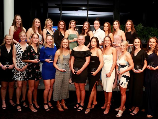 2019 SANFLW Team of the Year. Picture: Deb Curtis