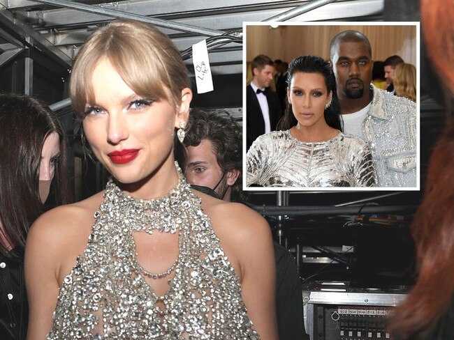 Taylor Swift fans already think they spotted KimYe references on new album. Picture: AFP / Getty Images