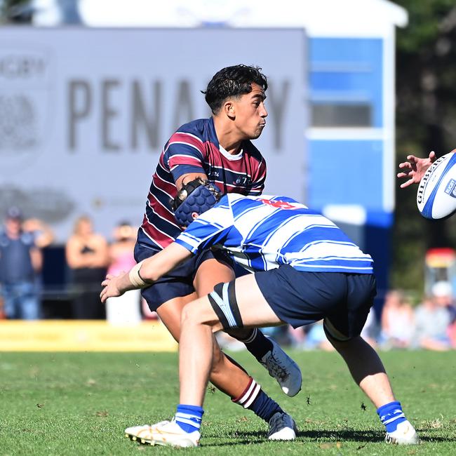 GPS First XV rugby between Nudgee College and The Southport School. Saturday July 20, 2024. Picture, John Gass