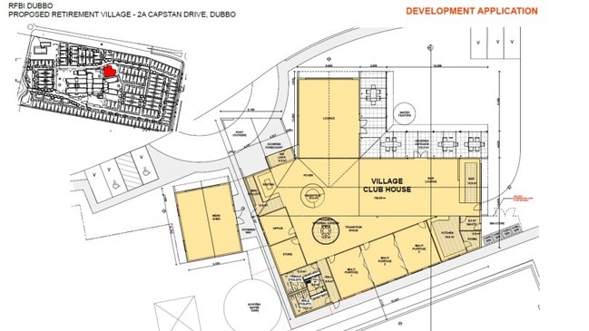 Sketches of the expansion of Dubbo Masonic Village. Photo: Supplied.