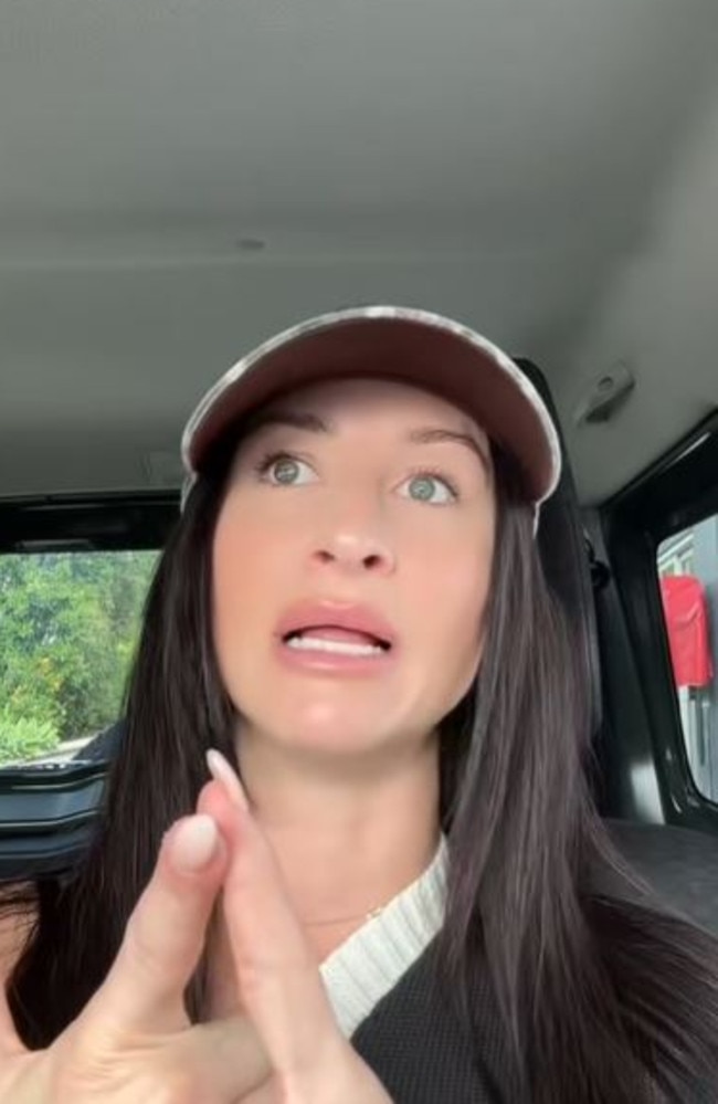 One influencer, Lucy Jackson, claims that people shouldn’t just blindly believe what they see online. Picture: TikTok/LucyJackson