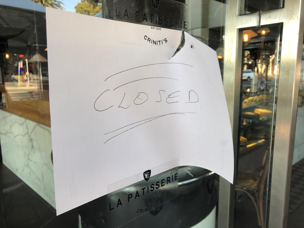 The Criniti's restaurant in Manly has since shut down. Picture: Jim O'Rourke