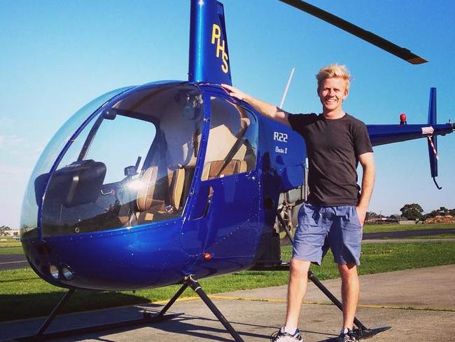 Dean Neal, 32, pilot who was involved in the Mount Disappointment helicopter tragedy , Picture: Instagram