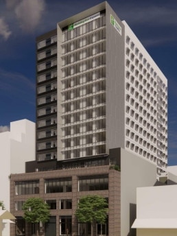 Another 14 rooms are planned for the Holiday Inn.