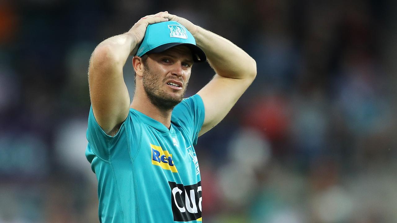 Mark Steketee was subbed out after bowling just one over. Picture: Getty Images