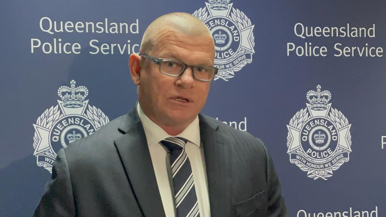 Mackay Criminal Investigation Branch office in charge Detective Senior Sergeant Chris Eaton. Picture: Janessa Ekert