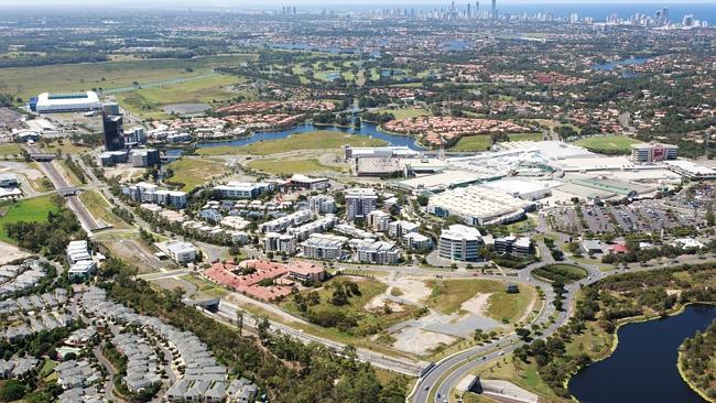  Aerial picture of Robina.