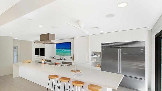 A commercial grade kitchen is a feature in the Malabar home celebrity chef Pete Evans as sold for $2.76 million. Picture: realestate.com.au