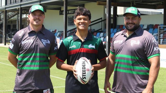 Malakai Martin is the first Townsville Blackhawk to receive a South Sydney Rabbitohs sponsorship for 2025. Picture: Supplied