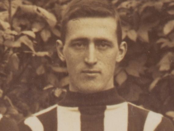 Image 1: Alan Cordner, Collingwood footballer, who died at Gallipoli, April 25, 1915. STRICTLY ONE USE ONLY. MUST CREDIT COLLINGWOOD FOOTBALL CLUB ARCHIVES