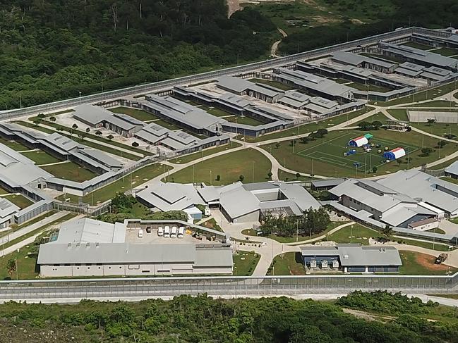 A general view of the Christmas Island Australian Immigration Detention Centre on Wednesday, February 5, 2020. Evacuees, who arrived from China's Wuhan city, the epicentre of the coronavirus, are quarantined at the Detention Centre on Christmas Island, about 1,400 km northwest of mainland Australia. (AAP Image/Richard Wainwright) NO ARCHIVING