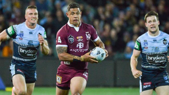 Dane Gagai made a huge play in Origin I. Picture: Brenton Edwards