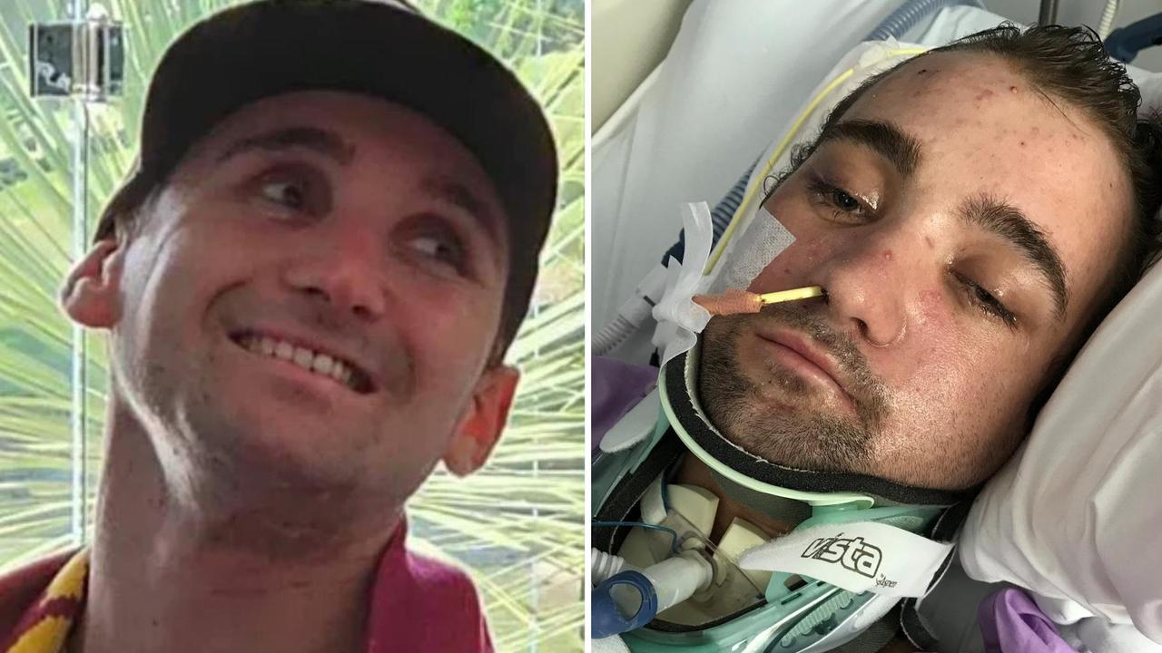 Christopher Brace has been left housebound after he was struck by a car in Maroochydore in 2019. Picture: Contributed