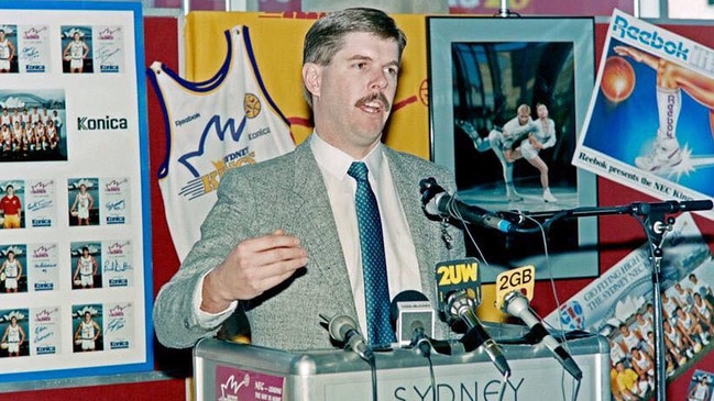 Sydney Kings coach Bob Turner in the Kings’ heyday.