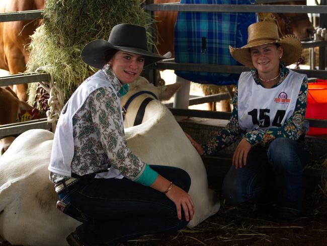 Sisters Jorja and Rhianna McIntyre.