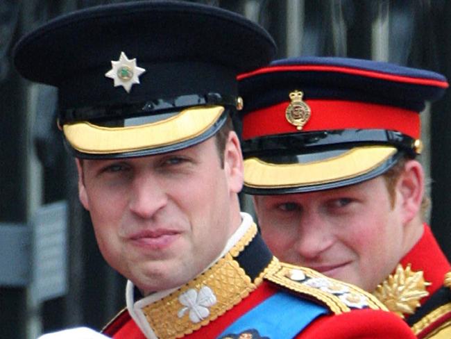 Prince Harry acted as best man for his brother on his wedding day in 2011.