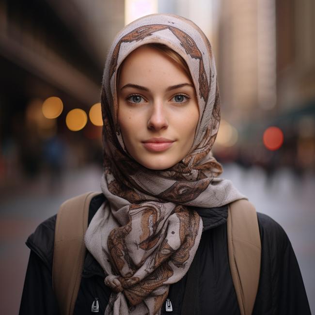 An AI image of a "typical woman from Sydney". Picture: Midjourney