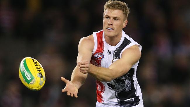 St Kilda’s Jack Newnes is a restricted free agent. Picture: Michael Klein