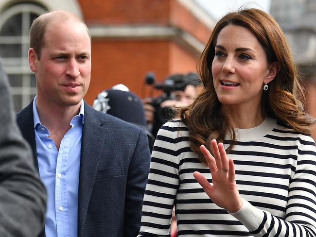 Catherine, Duchess of Cambridge and Prince William, Duke of Cambridge, after attending the launch of the King's Cup Regatta in May. Picture: Getty