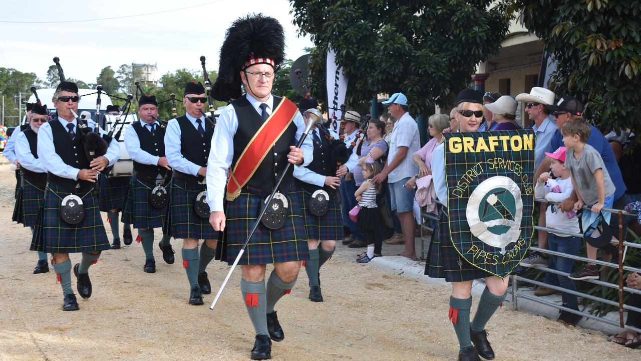 Bagpipes at Beef Week 2019.