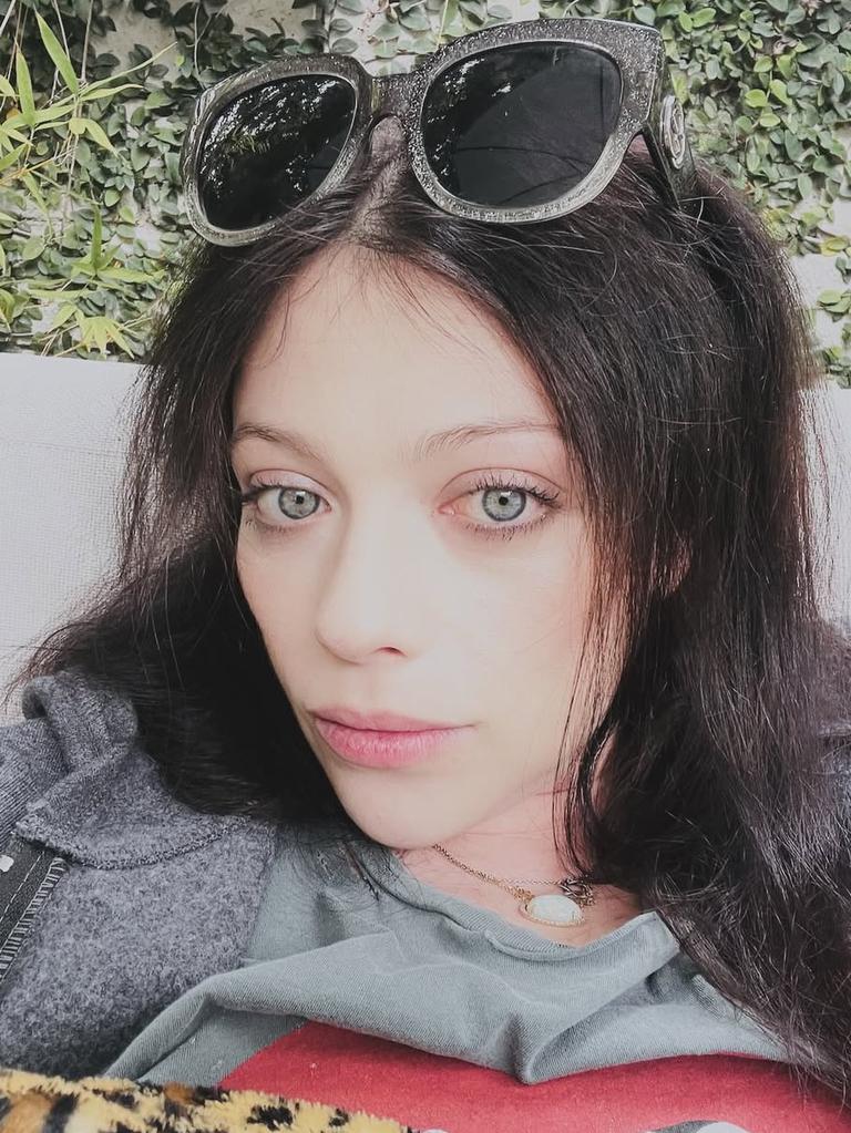 Another selfie posted just weeks before her death.