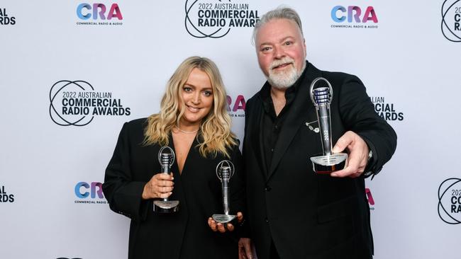 Kyle Sandilands and Jackie O have been welcomed into the Commercial Radio Hall of Fame,