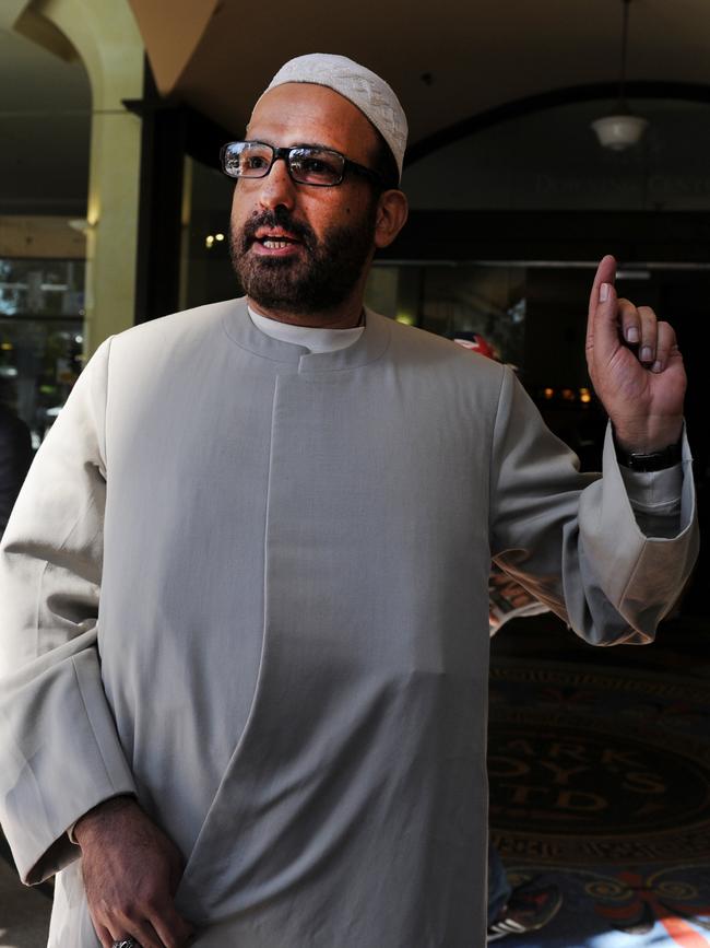 The terrorist Man Haron Monis.