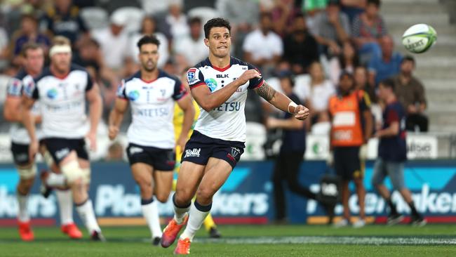 Melbourne Rebels five-eighth Matt Toomua would be eligible to wear the No 10 shirt for a Queensland side if rugby looks to put on a State of Origin match. Picture: Getty Images